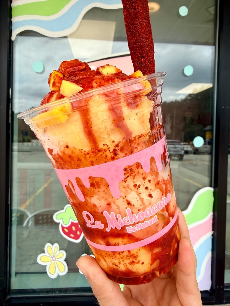 Mangonada — Treat of the Week at La Michoacana Es Natural, Gainesville GA